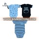 100% Soft Cotton Baby Boys Bodysuit Contrast Color Demi Sleeve Layer New Born Romper Short Sleeve